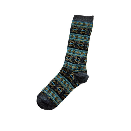 Alpaca Socks - Southwest Pattern
