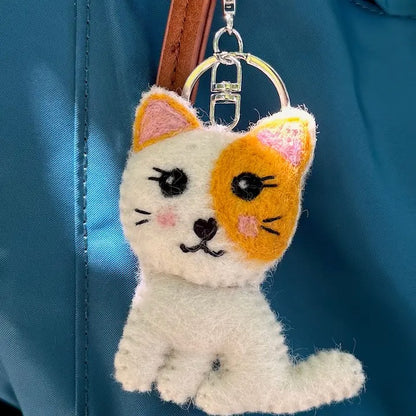 The Winding Road - Felted Animal Key Chain Charms
