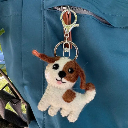 The Winding Road - Felted Animal Key Chain Charms