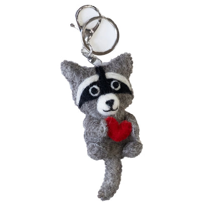 The Winding Road - Felted Animal Key Chain Charms
