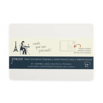 Three by Three Seattle - Jotblock Travel Watercolor Postcard Supplies