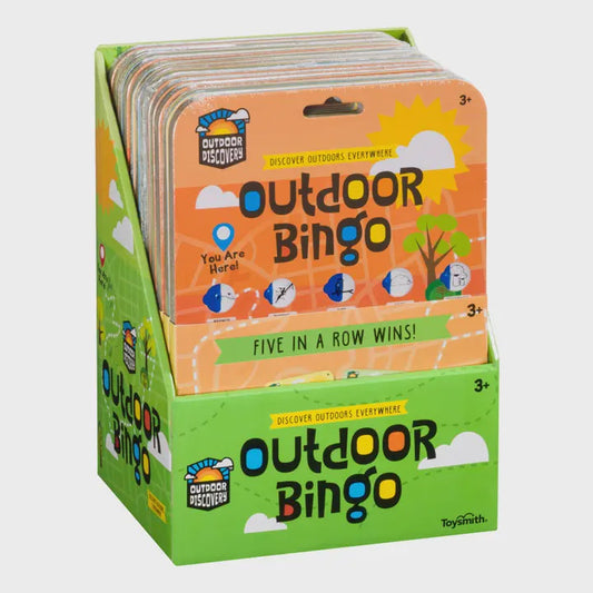 Outdoor Discovery Bingo Card - Single