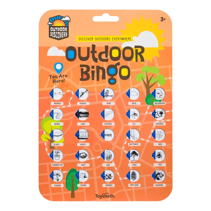 Outdoor Discovery Bingo Card - Single