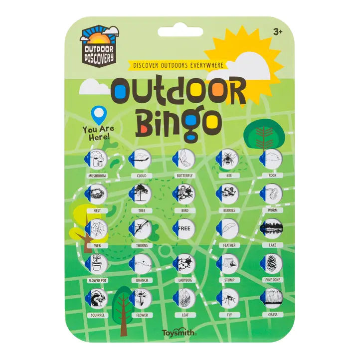 Outdoor Discovery Bingo Card - Single