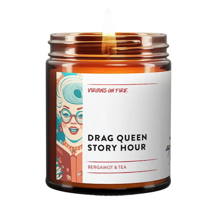 Virgins on Fire Delectable Candles (duh)