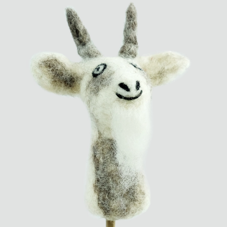 Felted Wool Animal Finger Puppets