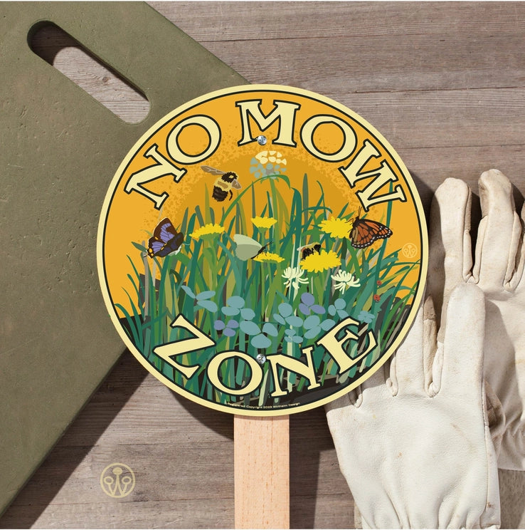 Victory Garden of Tomorrow Garden Sign with Wooden Stake