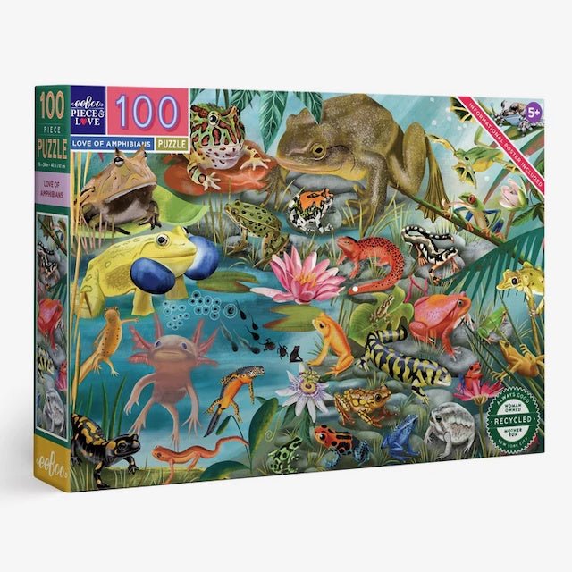 Puzzle - Love of Amphibians - 100 Pieces