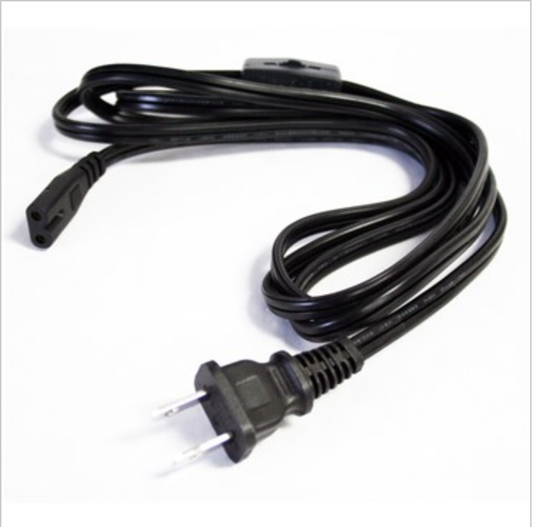 Power Cord with On/Off Switch for Sunblaster T5HO Light Kits - 6ft