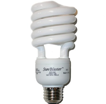 Sunblaster 13W CFL 6400K Lightbulb Single