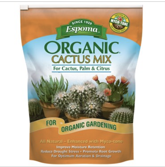 Espoma Cactus, Palm & Citrus Mix 4qt