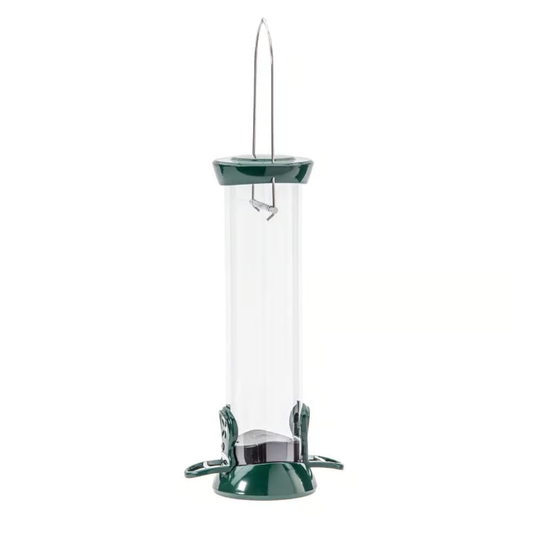 Bird Feeder - Clever Clean Nyjer Tube Feeder - 12in