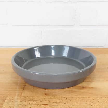 Ceramo Saucer - Glazed Standard Saucer - Grey