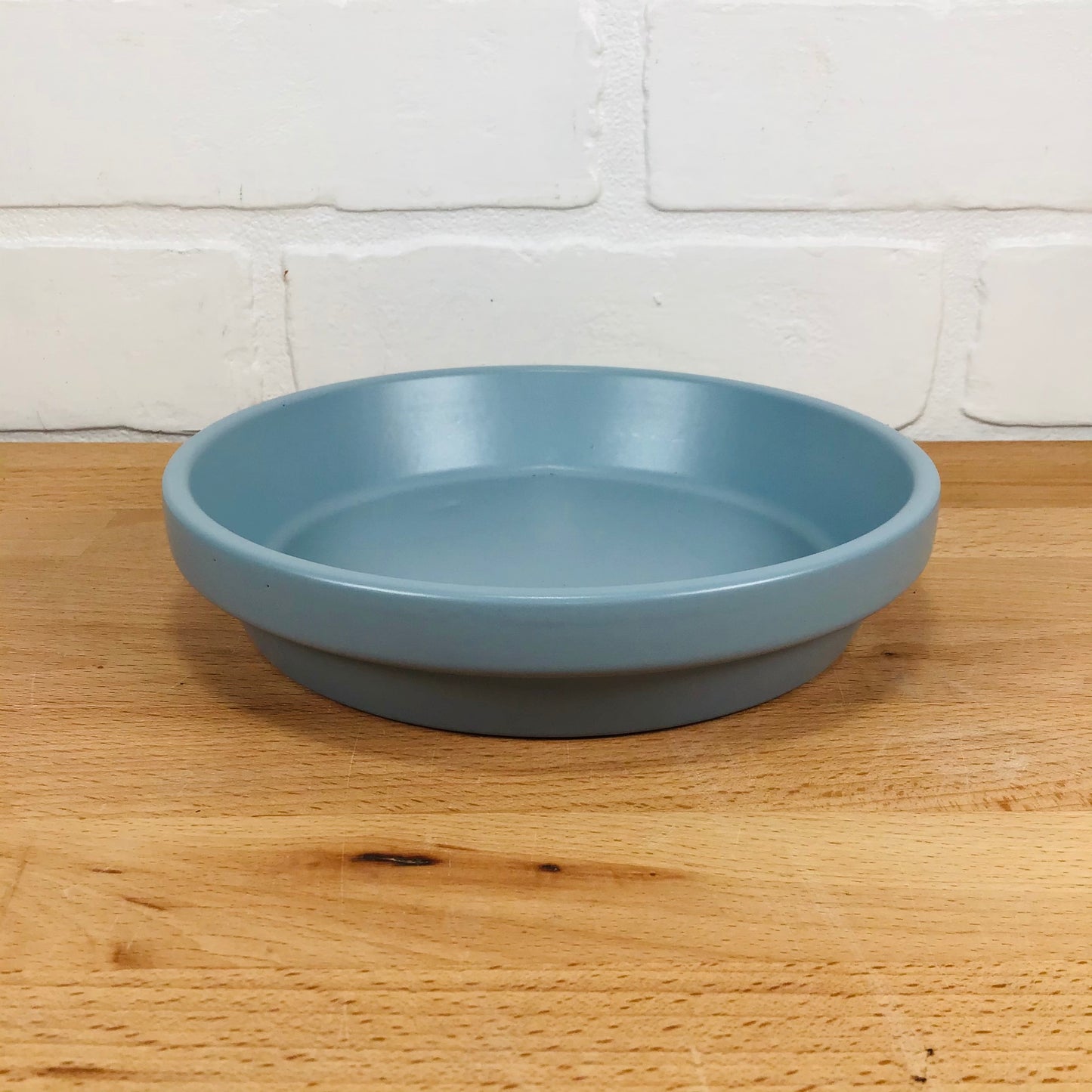 Ceramo Saucer - Glazed Standard Saucer - Ice Blue