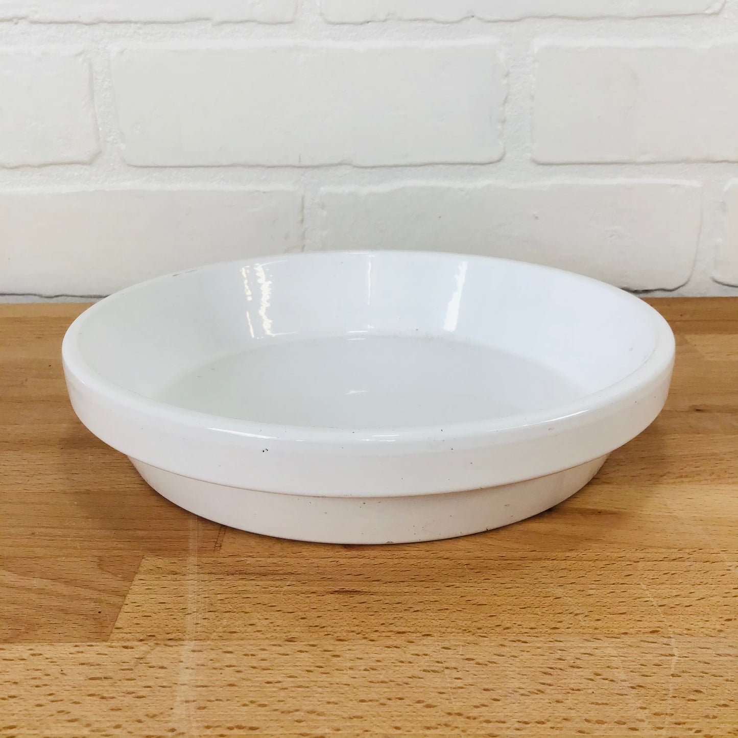 Ceramo Saucer - Glazed Standard Saucer - White