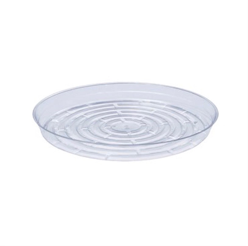 Clear Vinyl Saucer - 8in