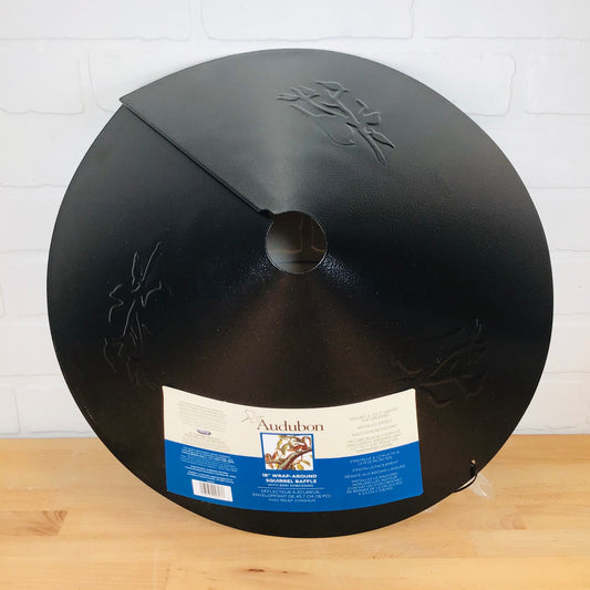 Wrap Around Squirrel Baffle - 18in - Black