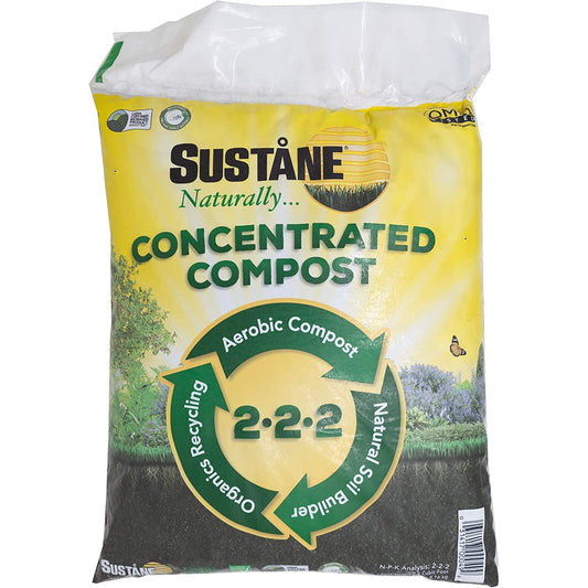 Sustane Concentrated Compost (2-2-2) - 18lb