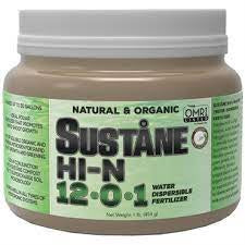 Sustane Hi-Nitro Soluble Fertilizer (12-0-1) - 1lb