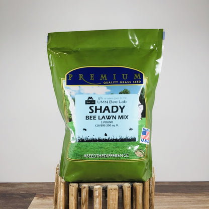 Bee Lawn Mix - Shady (includes grass seed) - 1 lb